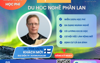 HỘI THẢO DU HỌC NGHỀ PHẦN LAN MIỄN 100% HỌC PHÍ