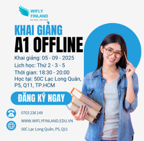 Khóa Học Tiếng Phần Lan A1 Offline khai giảng 05/09/2025
