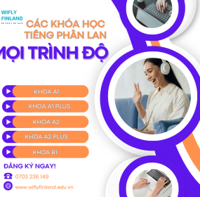 CÁC KHÓA HỌC TIẾNG PHẦN LAN ONLINE MỌI TRÌNH ĐỘ