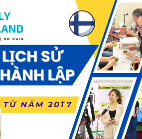 Lịch sử h&igrave;nh th&agrave;nh đơn vị tư vấn tiếng Phần Lan Wifly Finland