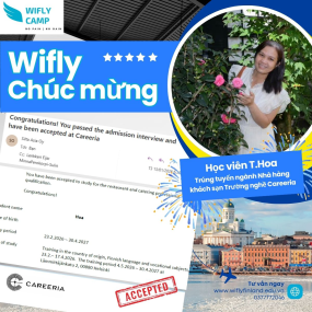 CH&Uacute;C MỪNG CHỊ HOA - DU HỌC CAREERIA