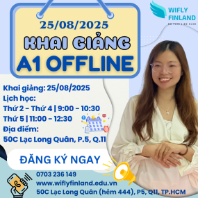 Khai Giảng Khóa Học Tiếng Phần Lan A1 Offline – Ngày 25/08/2025 tại TP.HCM