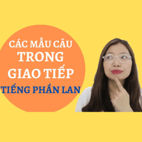 CÁC MẪU CÂU TIẾNG PHẦN LAN THƯỜNG ĐƯỢC DÙNG TRONG GIAO TIẾP - Các Động Từ Thường Sử Dụng Phần 2!