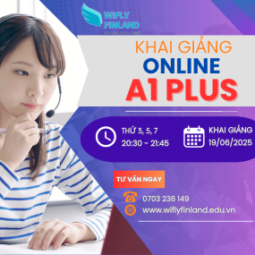 KHAI GIẢNG KHÓA TIẾNG PHẦN A1 PLUS ONLINE 19/06/2025