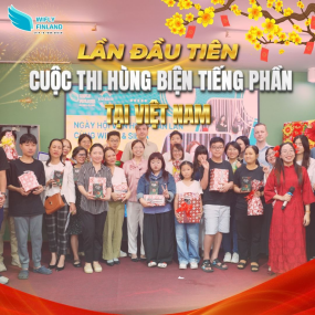 Tiếng Phần Lan WIFLY: CUỘC THI ĐUA VĂN H&Oacute;A TẾT LẦN ĐẦU TI&Ecirc;N Ở VIỆT NAM