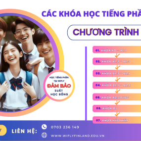 CÁC KHÓA HỌC TIẾNG PHẦN LAN CHƯƠNG TRÌNH THPT