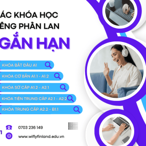 CÁC KHÓA HỌC TIẾNG PHẦN LAN NGẮN HẠN