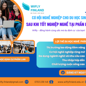 CƠ HỘI NGHỀ NGHIỆP CHO DU HỌC SINH  SAU KHI TỐT NGHIỆP NGHỀ TẠI PHẦN LAN