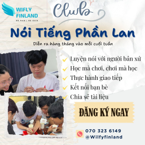 CLB Tiếng Phần Lan Wifly Finland 19/04/2026