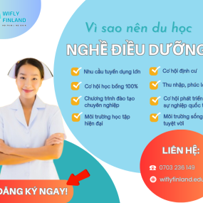 VÌ SAO BẠN NÊN DU HỌC NGHỀ ĐIỀU DƯỠNG TẠI PHẦN LAN?