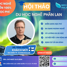 HỘI THẢO DU HỌC NGHỀ PHẦN LAN MIỄN 100% HỌC PHÍ