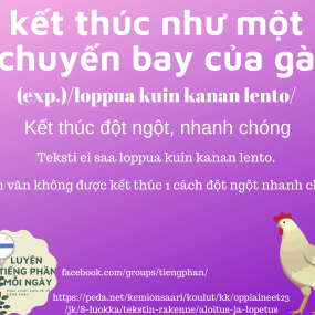 THÀNH NGỮ TIẾNG PHẦN LAN - Học Tiếng Phần Lan Online Miễn Phí - Wifly Finland