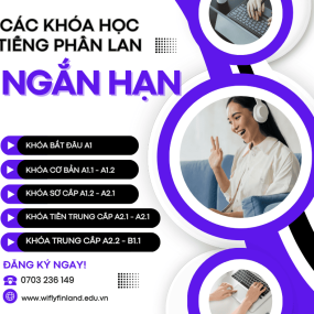 CÁC KHÓA HỌC TIẾNG PHẦN LAN NGẮN HẠN