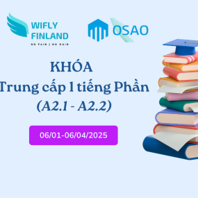 Khóa Trung Cấp 1 Tiếng Phần (A2.1 - A2.2)  - Chương Trình Nghề Phần Lan