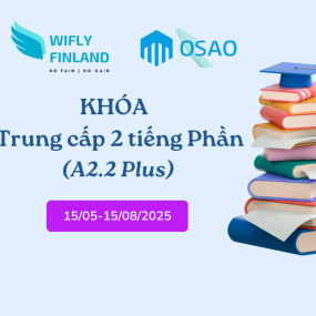 Khóa Trung Cấp 2 Tiếng Phần (A2.2 Plus)  - Chương Trình Nghề Phần Lan