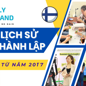 Lịch sử h&igrave;nh th&agrave;nh đơn vị tư vấn tiếng Phần Lan Wifly Finland