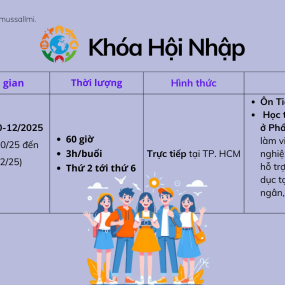 Khóa Hội Nhập