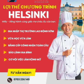 LỢI THẾ CHƯƠNG TRÌNH NGHỀ HELSINKI