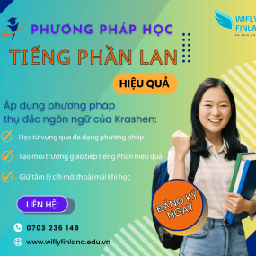 HỌC TIẾNG PHẦN LAN HIỆU QUẢ QUA PHƯƠNG PHÁP THỤ ĐẮC NGÔN NGỮ CỦA  KRASHEN