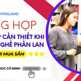 Tổng hợp ngữ ph&aacute;p cần thiết khi du học nghề Phần Lan: Mua sắm