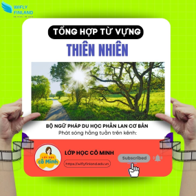 Bộ tổng hợp ngữ ph&aacute;p để đi du học nghề Phần Lan: Thi&ecirc;n Nhi&ecirc;n