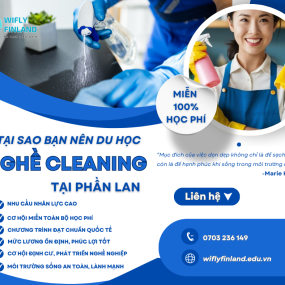 VÌ SAO BẠN NÊN DU HỌC NGHỀ CLEANING TẠI PHẦN LAN?