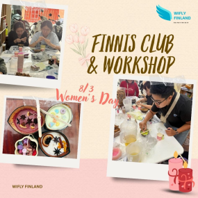 RECAP CLB tiếng Phần Lan  &ndash; Workshop l&agrave;m nến thơm dịp 8/3