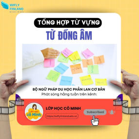 Tổng hợp ngữ ph&aacute;p cần thiết khi du học nghề Phần Lan: Từ đồng &acirc;m