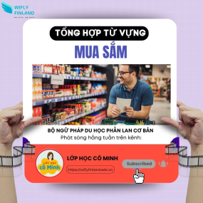 Tổng hợp ngữ ph&aacute;p cần thiết khi du học nghề Phần Lan: Mua sắm
