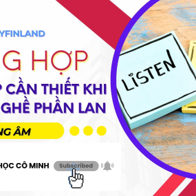 Tổng hợp ngữ ph&aacute;p cần thiết khi du học nghề Phần Lan: Từ đồng &acirc;m