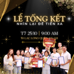 Học tiếng Phần Lan - Buổi lễ tổng kết khóa học 