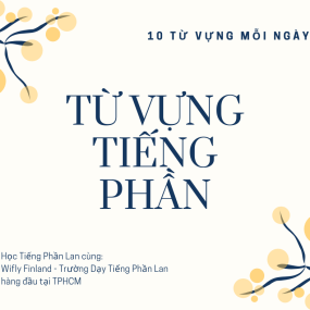 HỌC TỪ VỰNG TIẾNG PHẦN LAN / Chủ Đề Từ Mượn Tiếng Anh - WiflyFinland