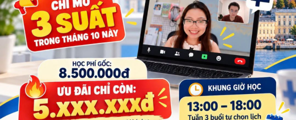 Kh&oacute;a Học Tiếng Phần Lan 1:1 Từ Cơ Bản Đến N&acirc;ng Cao