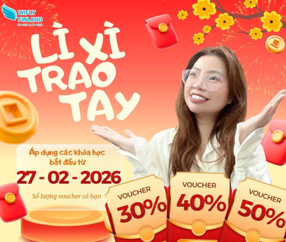 Kh&oacute;a Học Tiếng Phần Lan - Chương Tr&igrave;nh L&igrave; X&igrave; Đầu Năm 2026