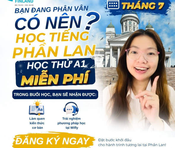 Tiếng Phần Lan C&oacute; Kh&oacute; Kh&ocirc;ng? Học Thử Miễn Ph&iacute; Lớp D&agrave;nh Cho Người Mới