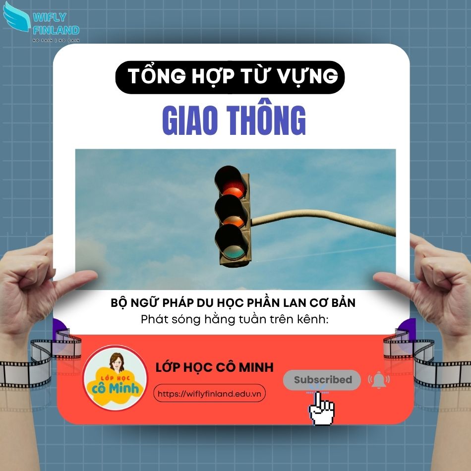 tổng hợp ngữ pháp du học nghề Phần Lan giao thông