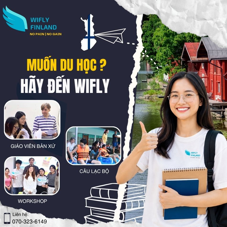 Muốn du học ? Học tiếng Phần Lan trực tiếp WIfly Finland