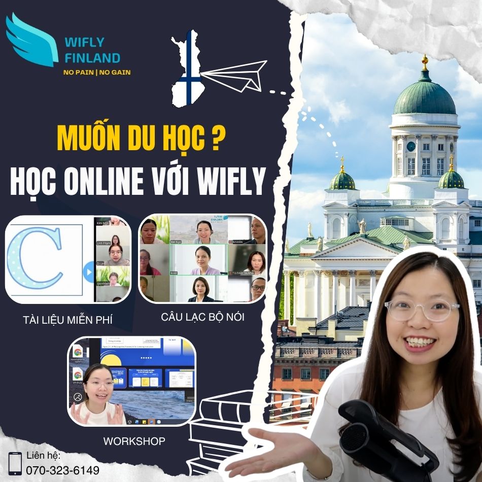 Học tiếng Phần Lan onine với Wifly Finland