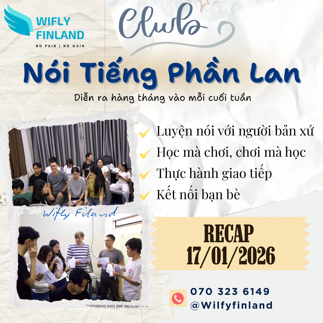 CLB tiếng Phần Lan 17012026