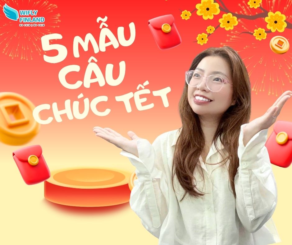 Học cùng Wifly 5 mẫu câu chúc tết Phần Lan