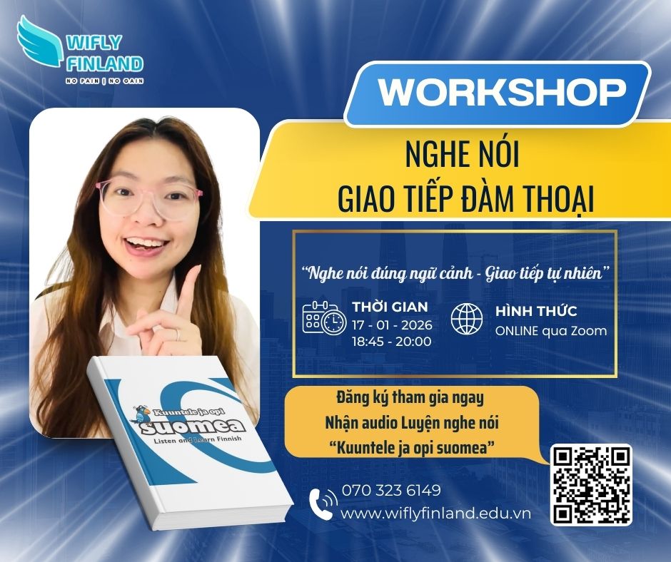 Workshop Tiếng Phần Lan 2026