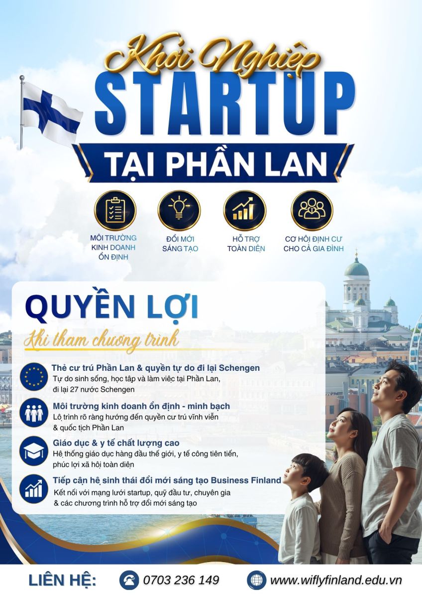 Quyền lợi khi khởi nghiệp ở Phần Lan