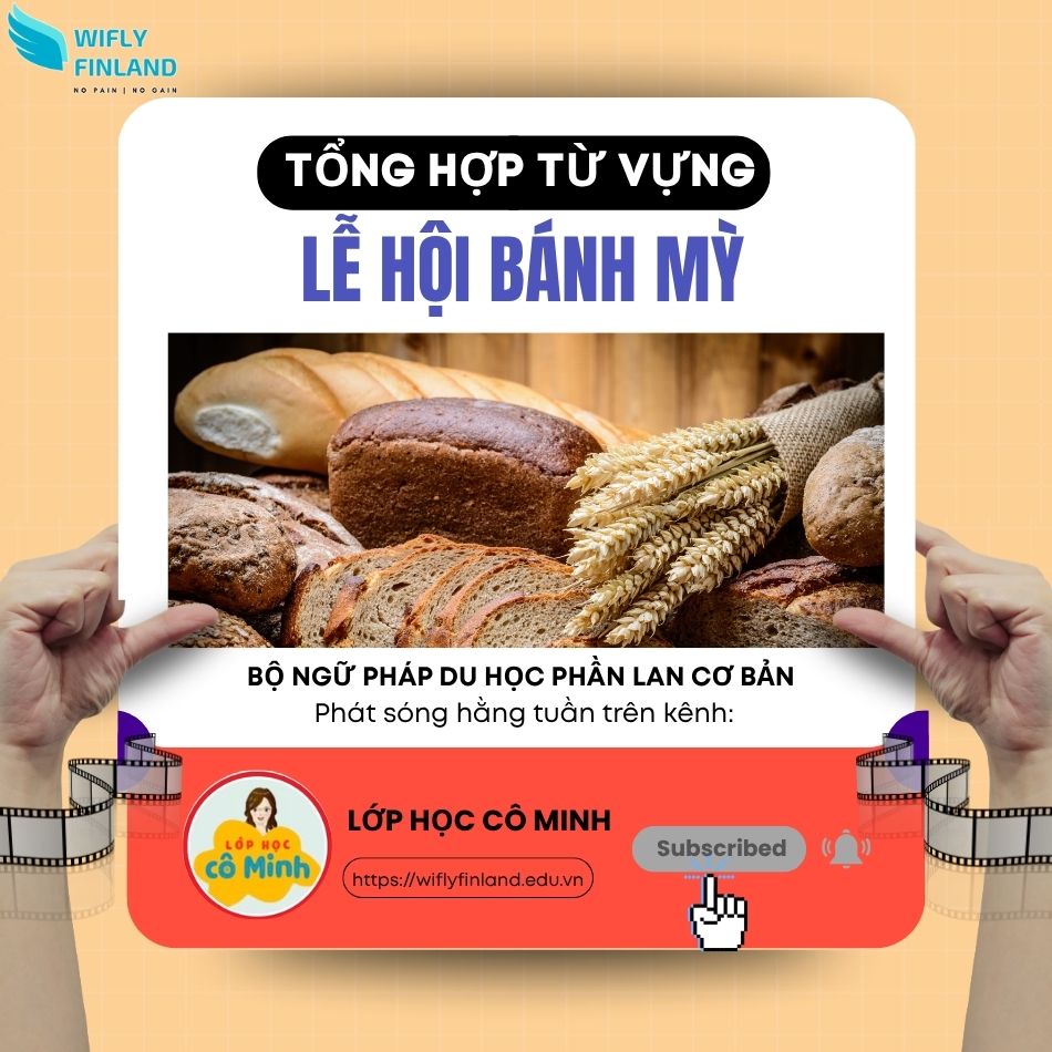 tổng hợp ngữ pháp du học nghề Phần Lan BÁNH MỲ