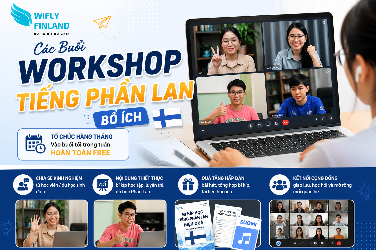 workshop tiếng phần lan