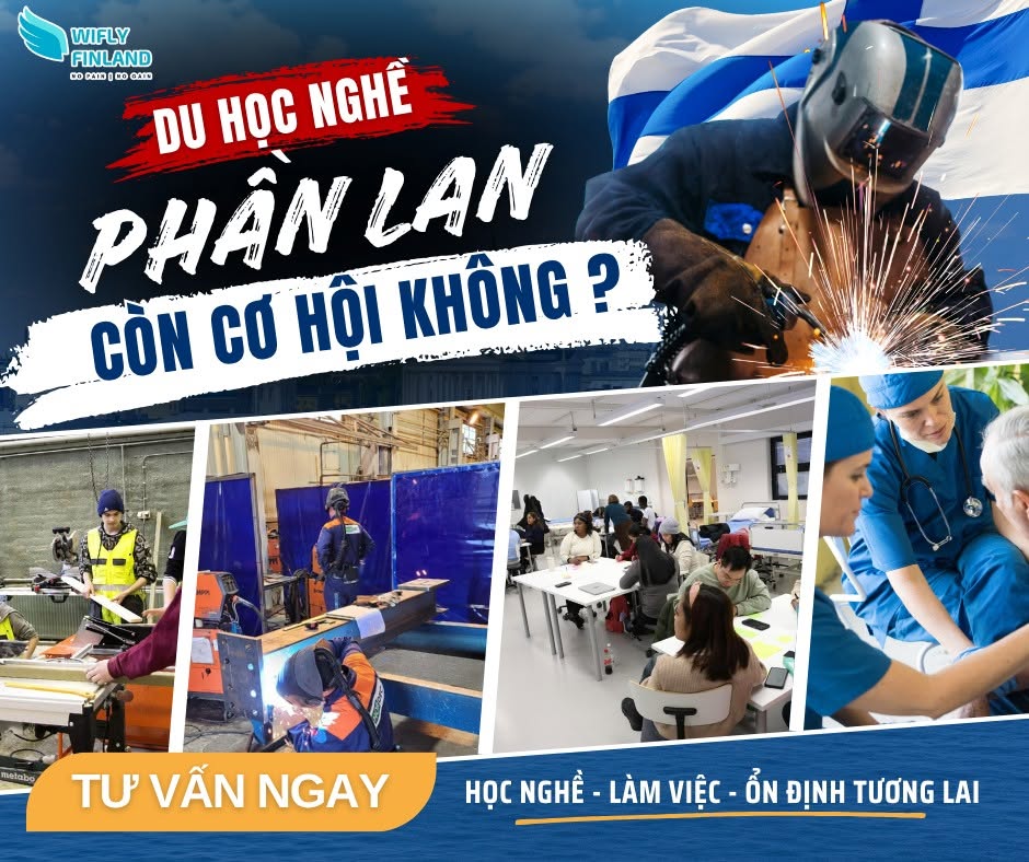 Du học nghề PHần Lan nghề hàn công nghiệp