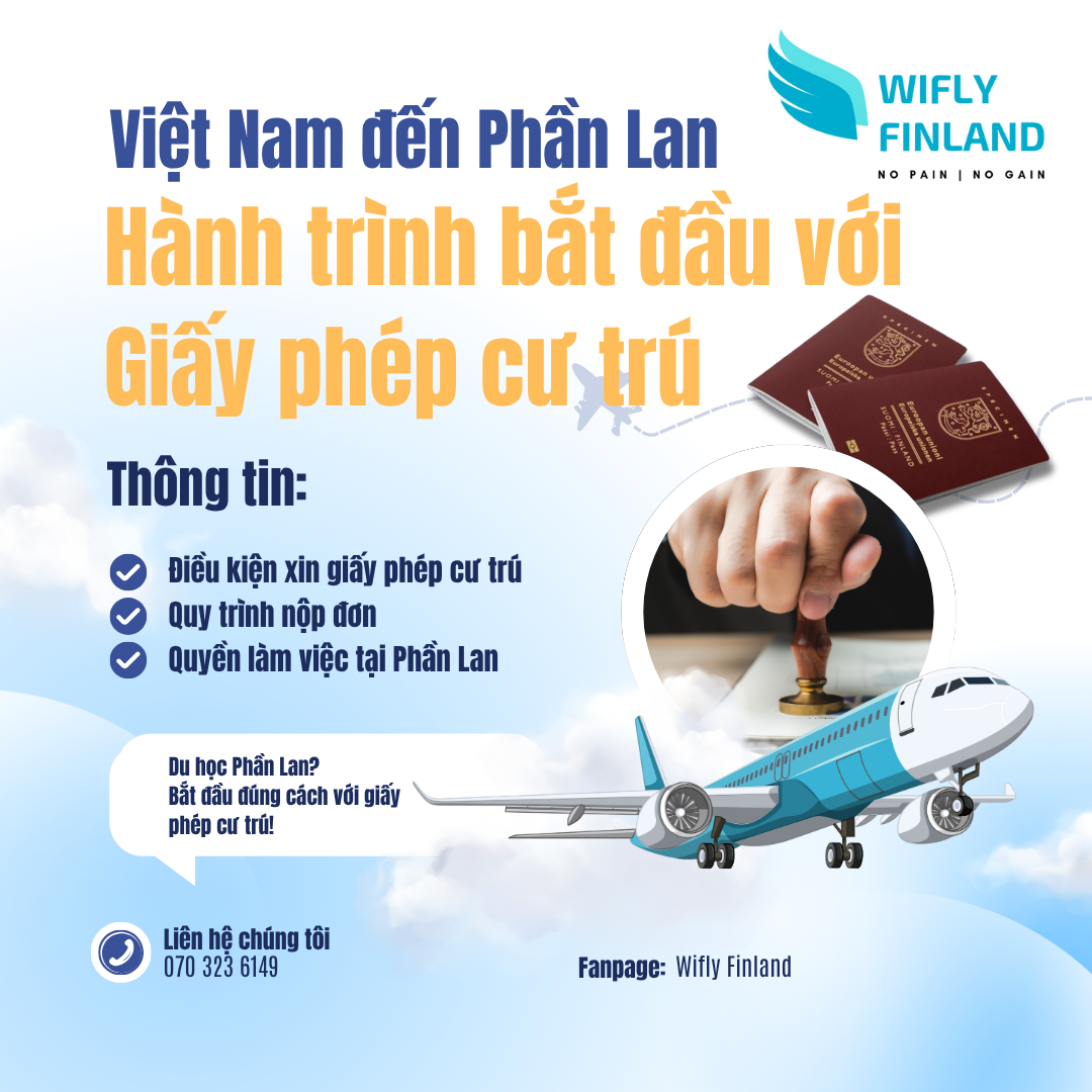 Giấy phép cư trú du học phần lan