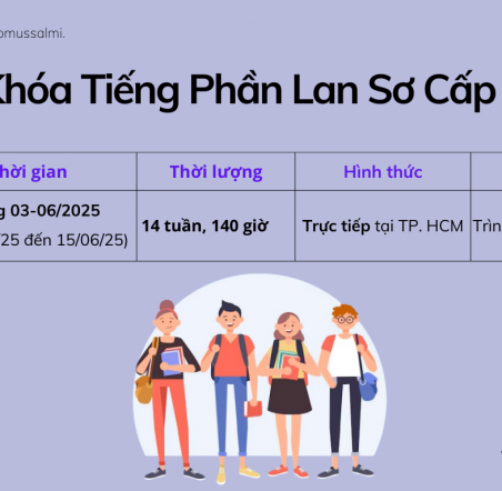 Khóa Tiếng Phần Lan Sơ Cấp