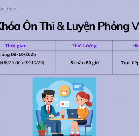 Khóa Ôn Thi và Luyện Phỏng Vấn