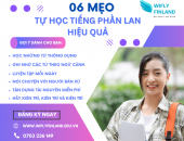 06 MẸO TỰ HỌC TIẾNG PHẦN LAN HIỆU QUẢ 