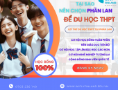 TẠI SAO NÊN CHỌN PHẦN LAN ĐỂ DU HỌC THPT?